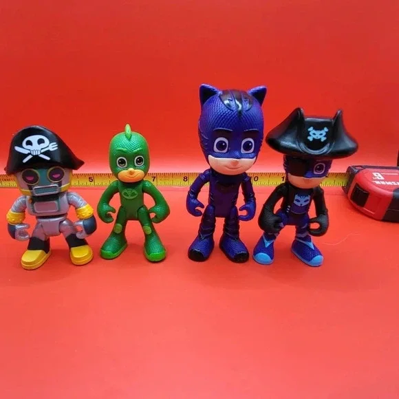 PJ Masks Lot 11 Cars Figures Catboy Gekko Pirate - Picture 2 of 6